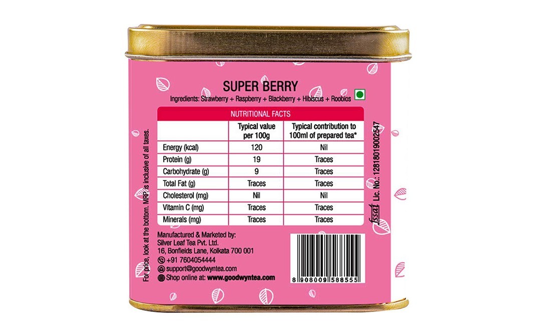 Goodwyn Tea Super Berry Anti-Ageing    Tin  50 grams